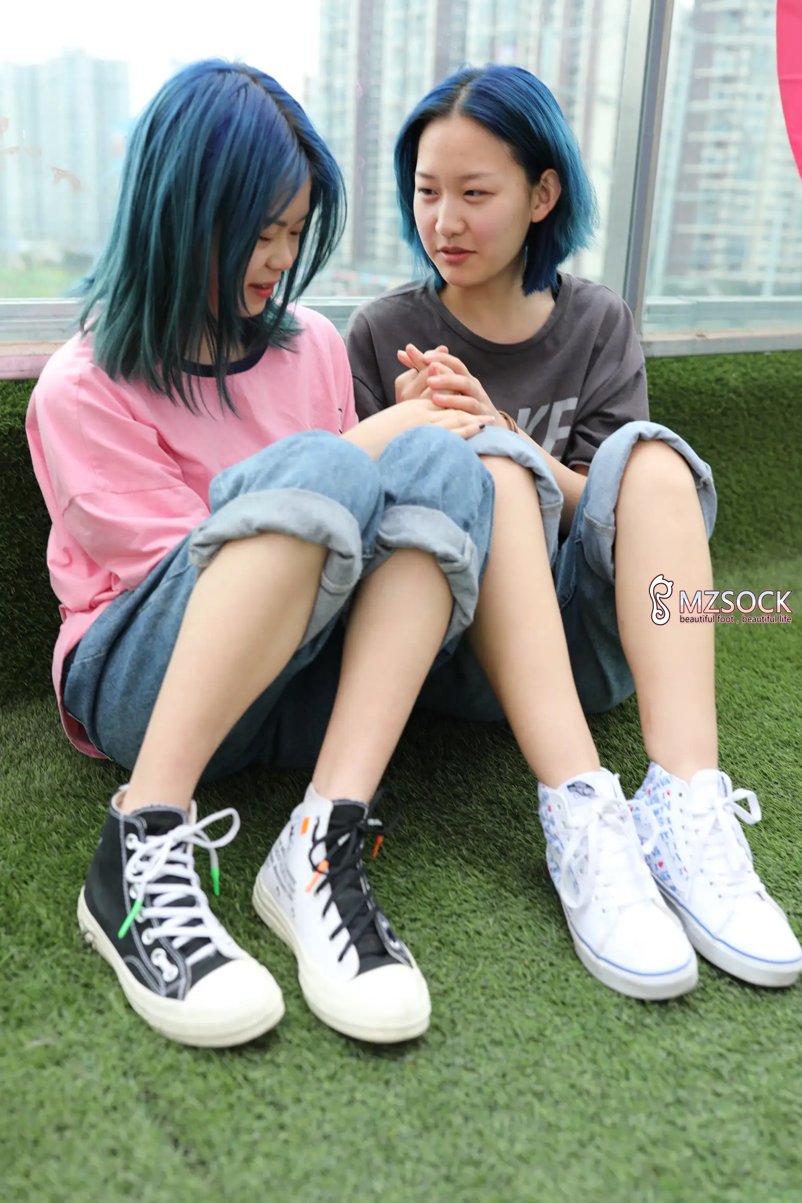 [Mzsock] Love beautiful feet NO.010 garden#[74P]-25