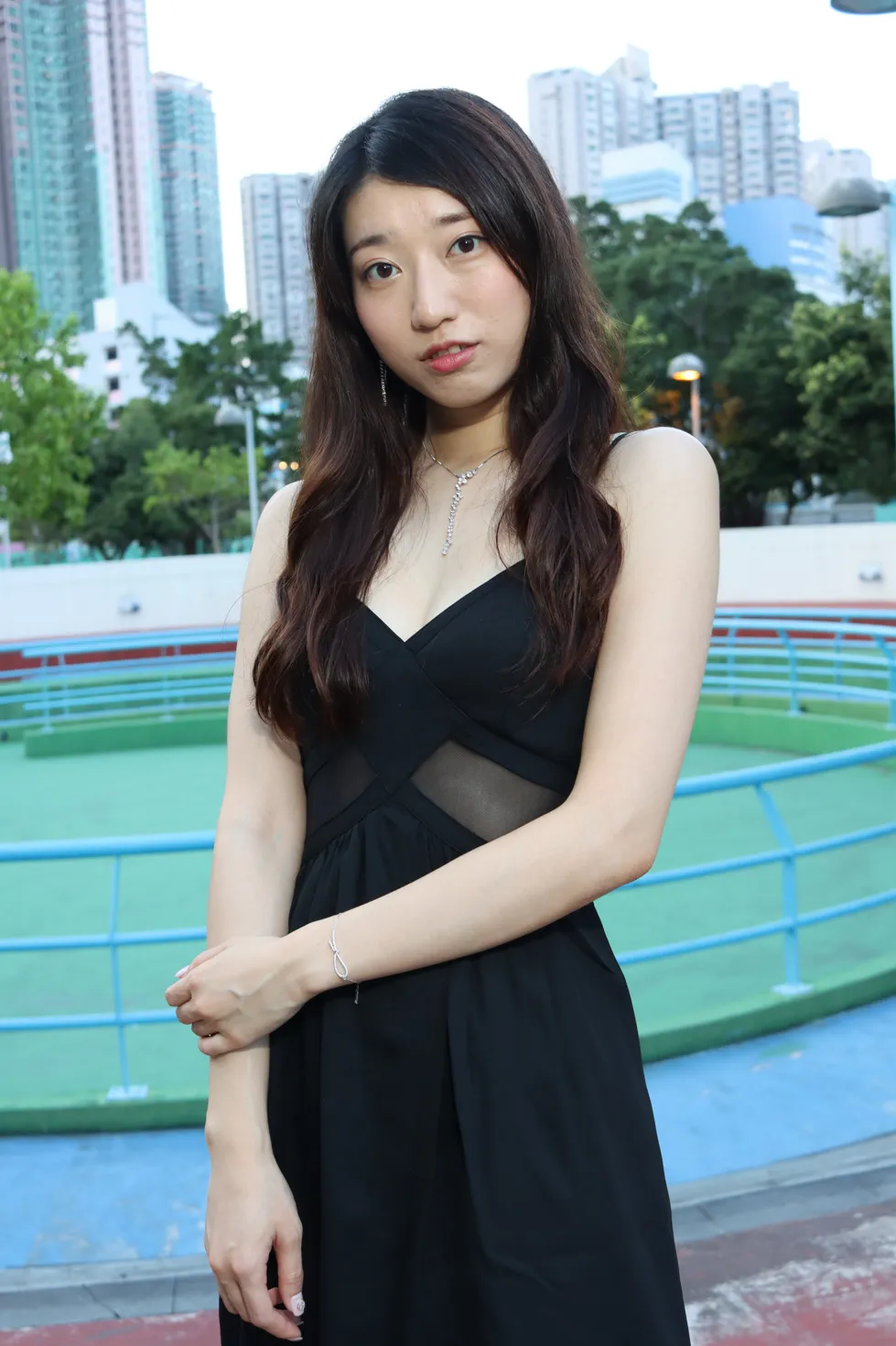 [Mzsock] NO.106 Wu Xiaokui Park black dress street photography#[61P]-39