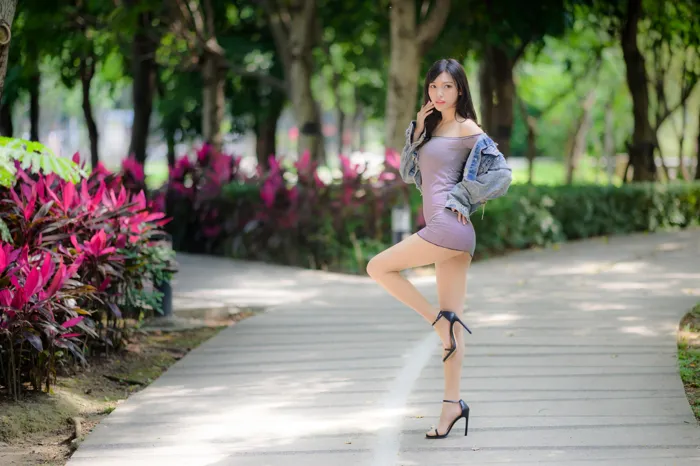 [Mzsock] NO.224 Bao Stockings and High Heels Beautiful Legs Outdoor Shot street photography#[79P]-65