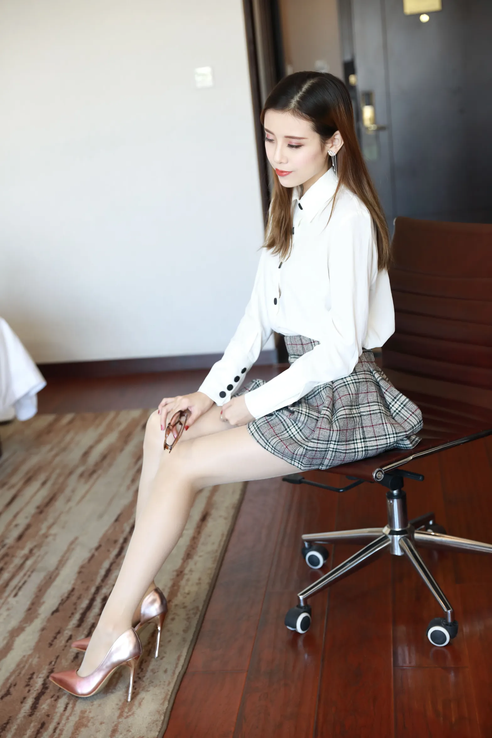 [Mzsock] NO.119 Hotel miniskirt shredded meat street photography#[78P]-2