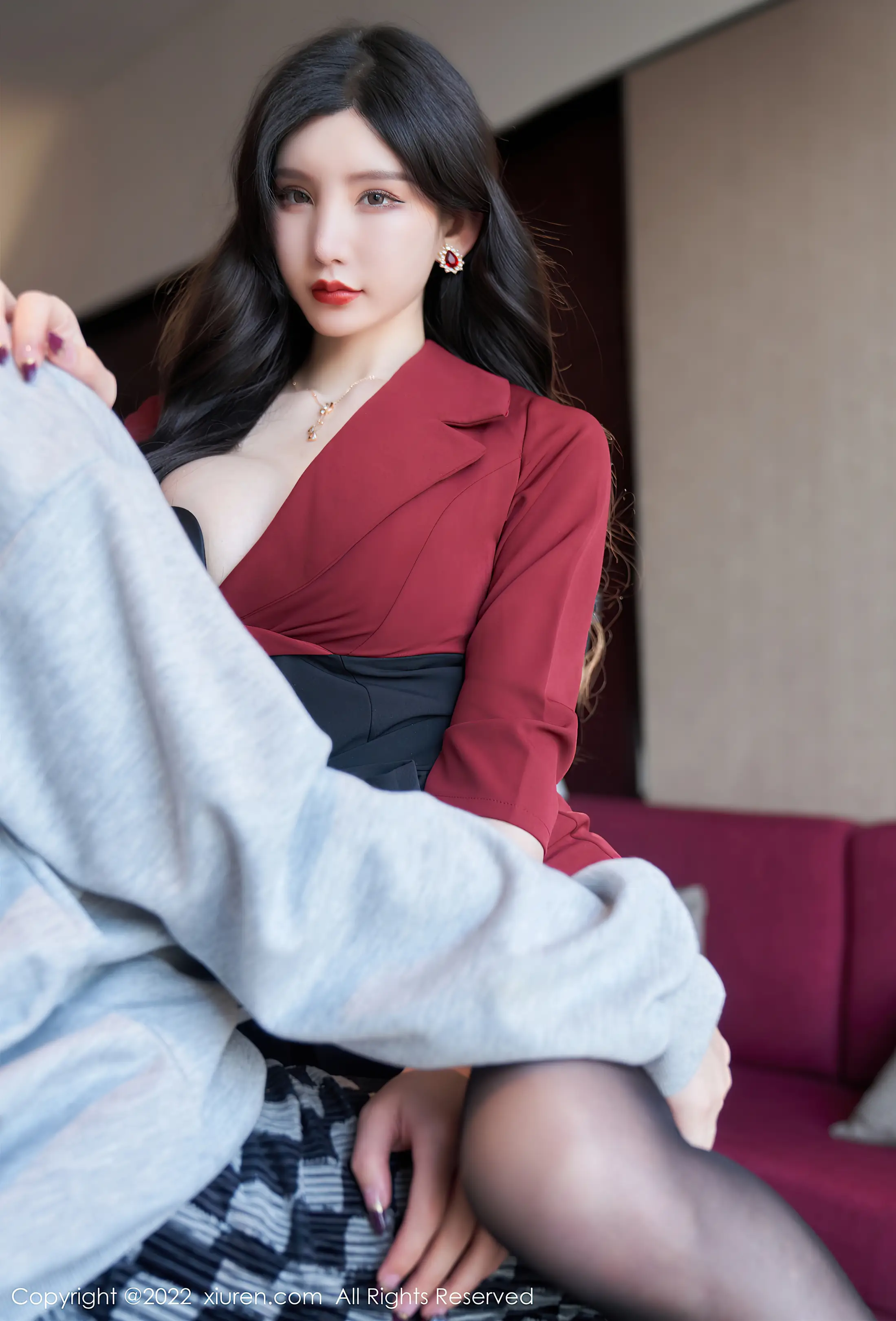 [XiuRen] 2022.04.15 – NO.4877 Sally Zhou Yuxi#[77P]-33