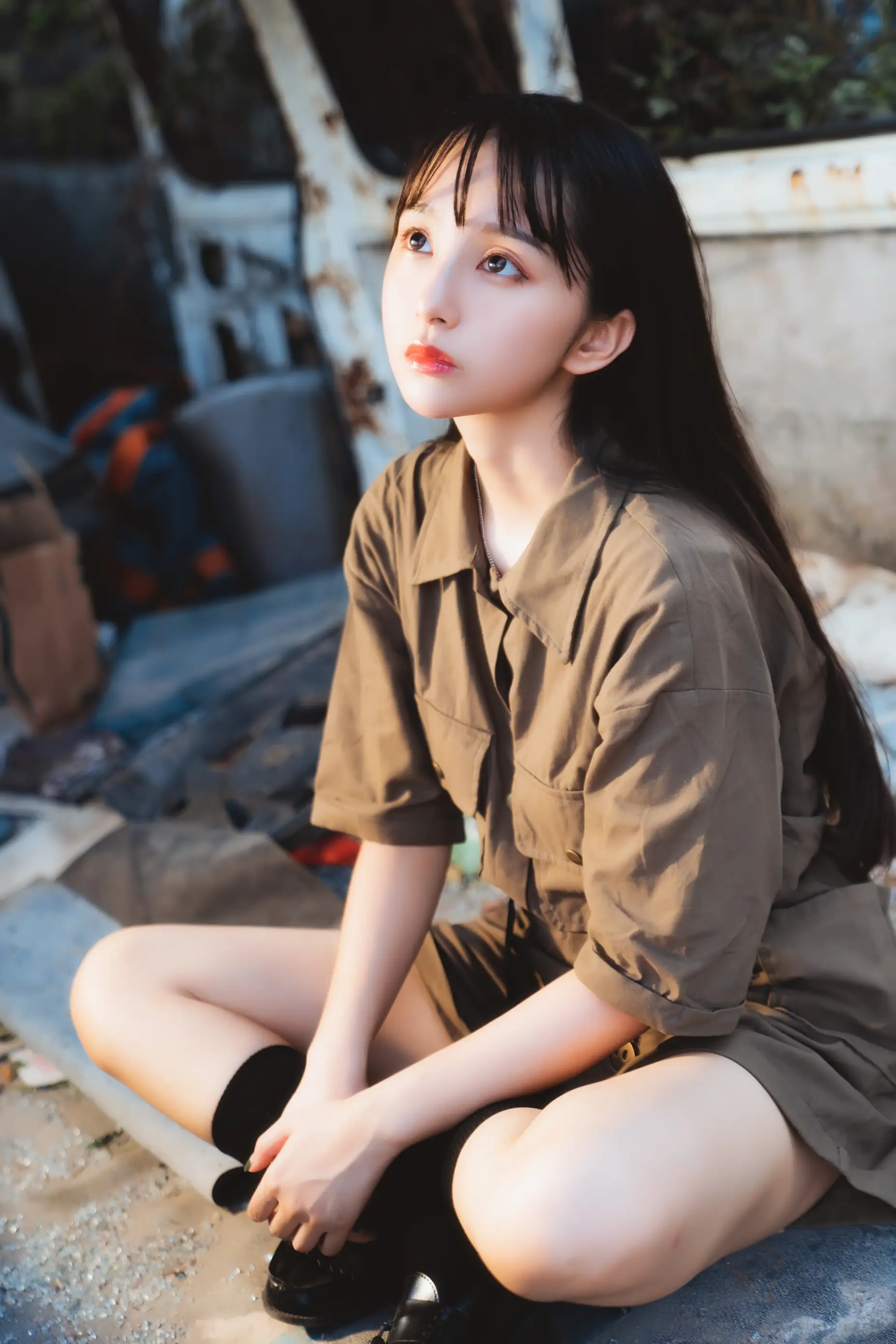 [YITUYU] 2022.05.23 Vol.0959 – Abandoned Car Park Lu Lu Yu Luo Zi#[31P]-12